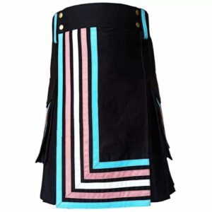 Alternative view of Trans Pride Mens Kilt