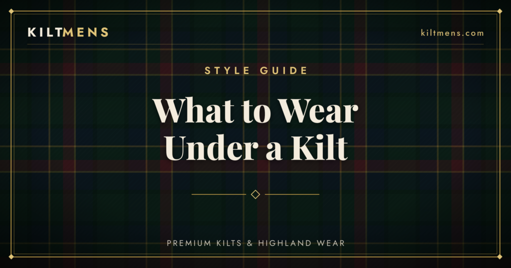 what to wear under a kilt
